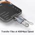 Mcdodo USB to Lightning Adapter with Micro SD Card Slot,TF Card Reader, Lightning to USB 3.0 OTG Adapter Support Camera Mouse Keyboard Connect U Disk, Fit iPhone